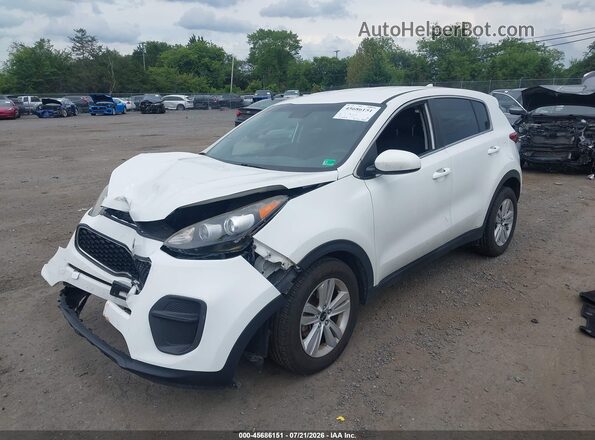 KNDPM3AC1H7041141 2017 KIA SPORTAGE White Vista tres cuartos delantera izquierda