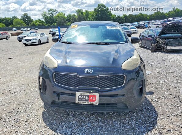 KNDPM3AC1H7097015 2017 KIA SPORTAGE Black წინა ხედი