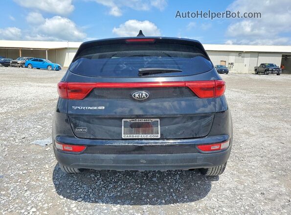 KNDPM3AC1H7097015 2017 KIA SPORTAGE Black უკანა ხედი