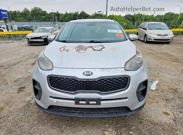 KNDPM3AC1H7156614 2017 KIA SPORTAGE Silver Vista frontal