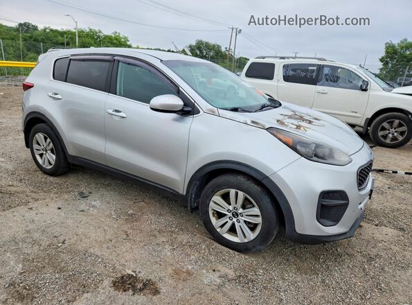 KNDPM3AC1H7156614 2017 KIA SPORTAGE Silver Delantero derecho
