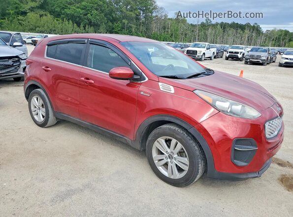 KNDPM3AC1H7164986 2017 KIA SPORTAGE Red Delantero derecho