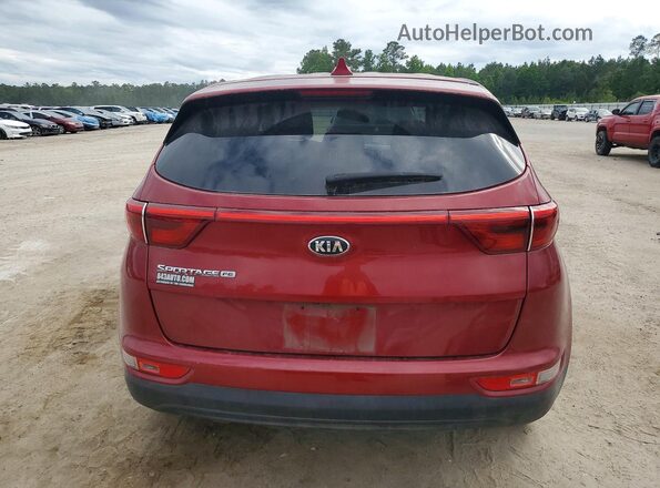 KNDPM3AC1H7164986 2017 KIA SPORTAGE Red Vista trasera