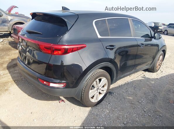 KNDPM3AC1H7295724 2017 KIA SPORTAGE Black Задня права чверть