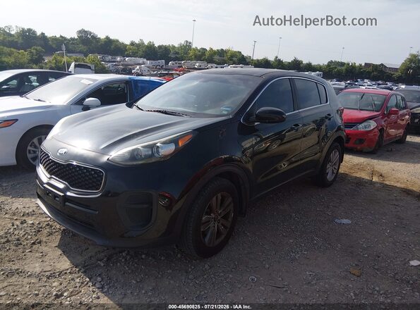 KNDPM3AC1H7295724 2017 KIA SPORTAGE Black Передня ліва чверть