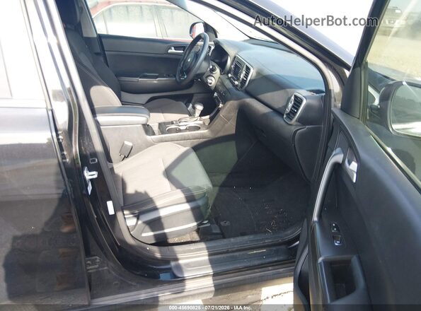 KNDPM3AC1H7295724 2017 KIA SPORTAGE Black Вид салону спереду