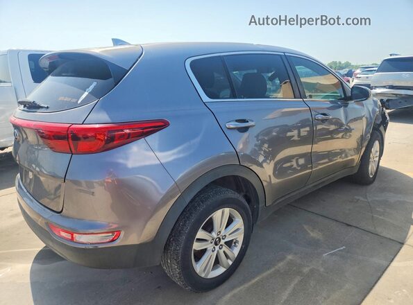 KNDPM3AC1K7508629 2019 KIA SPORTAGE Серебряный Задняя правая четверть