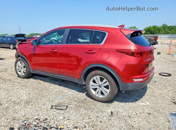KNDPM3AC1K7543400 2019 KIA SPORTAGE Burgundy Tył lewy