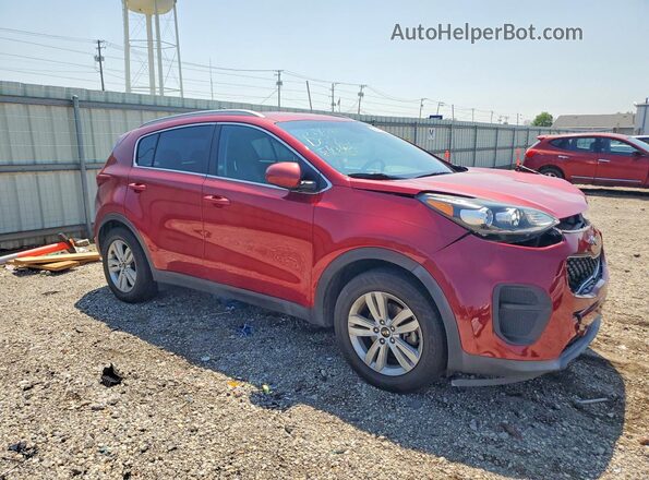 KNDPM3AC1K7543400 2019 KIA SPORTAGE Burgundy Przód prawy