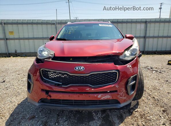 KNDPM3AC1K7543400 2019 KIA SPORTAGE Burgundy Widok z przodu