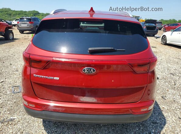 KNDPM3AC1K7543400 2019 KIA SPORTAGE Burgundy Widok z tyłu