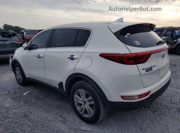 KNDPM3AC1K7618502 2019 KIA SPORTAGE White უკანა მარცხენა