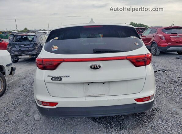 KNDPM3AC1K7618502 2019 KIA SPORTAGE White უკანა ხედი