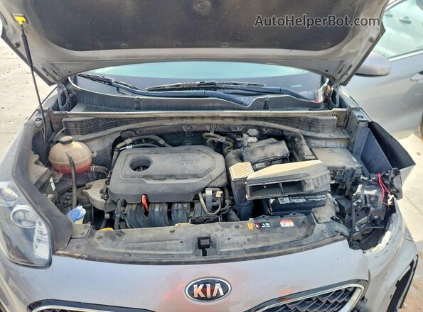 KNDPM3AC1M7919953 2021 KIA SPORTAGE Gray Engine compartment view