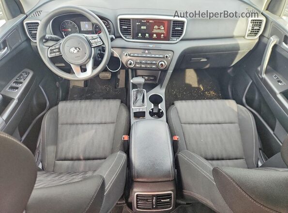 KNDPM3AC1M7919953 2021 KIA SPORTAGE Gray Dashboard view