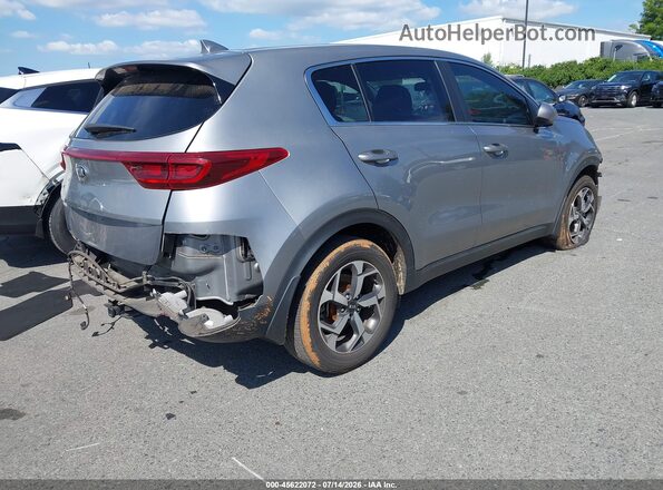 KNDPM3AC1M7940687 2021 KIA SPORTAGE Silver Trasero derecho