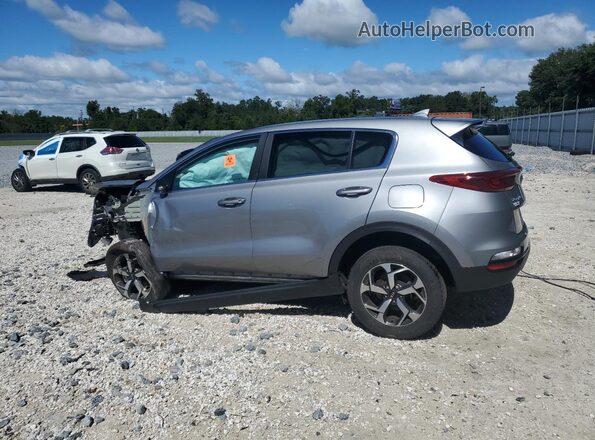 KNDPM3AC1N7010449 2022 KIA SPORTAGE Gray Задня ліва чверть