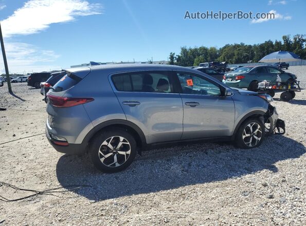 KNDPM3AC1N7010449 2022 KIA SPORTAGE Gray Задня права чверть