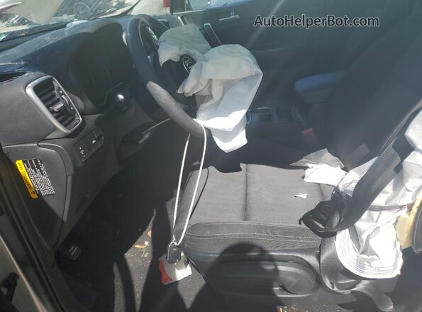 KNDPM3AC1N7010449 2022 KIA SPORTAGE Gray Вид салону спереду