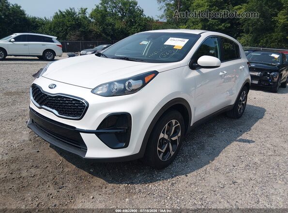 KNDPM3AC1N7960228 2022 KIA SPORTAGE White Vista tres cuartos delantera izquierda