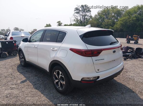 KNDPM3AC1N7960228 2022 KIA SPORTAGE White Trasero izquierdo