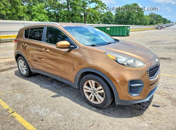 KNDPM3AC2H7078974 2017 KIA SPORTAGE Brown Առջևի աջ