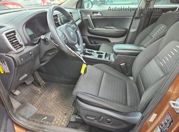 KNDPM3AC2H7078974 2017 KIA SPORTAGE Brown Սալոնի դիմացի տեսք