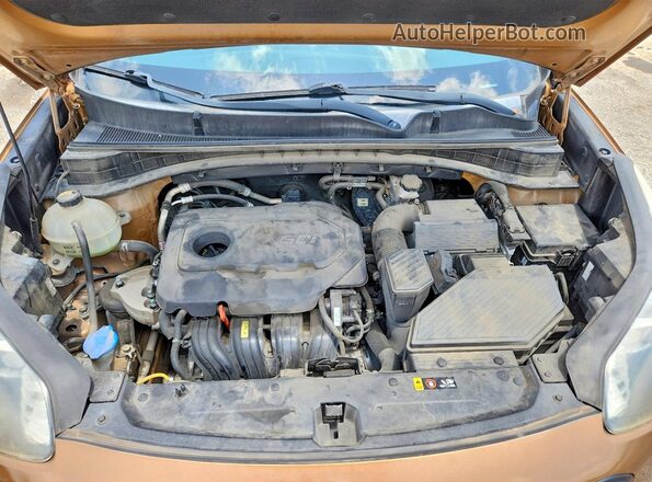 KNDPM3AC2H7078974 2017 KIA SPORTAGE Brown Շարժիչի բաժամունքի տեսք