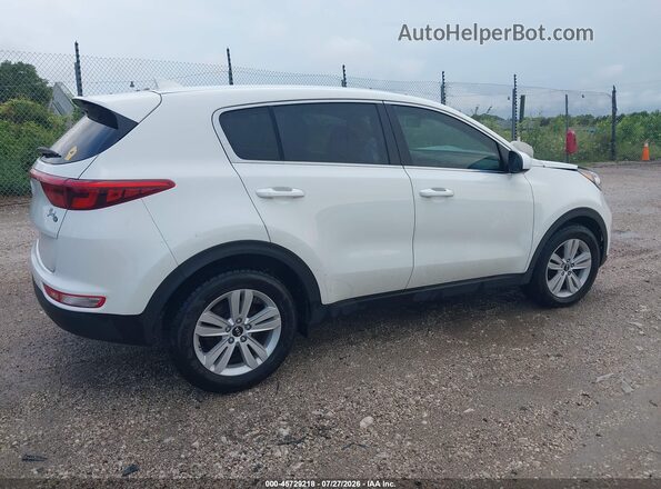 KNDPM3AC2H7148604 2017 KIA SPORTAGE Белый Задняя правая четверть