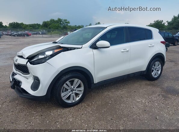 KNDPM3AC2H7148604 2017 KIA SPORTAGE Белый Передняя левая четверть