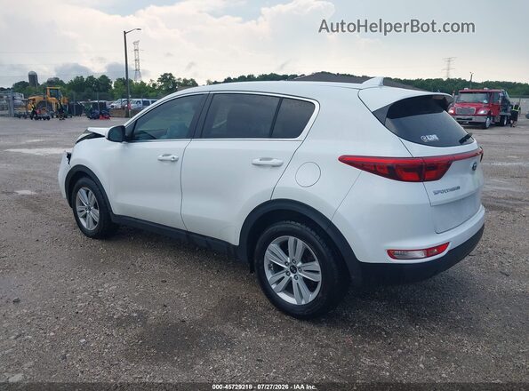 KNDPM3AC2H7148604 2017 KIA SPORTAGE Белый Задняя левая четверть