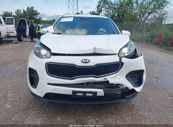 KNDPM3AC2H7148604 2017 KIA SPORTAGE Белый Вид щитка приборов