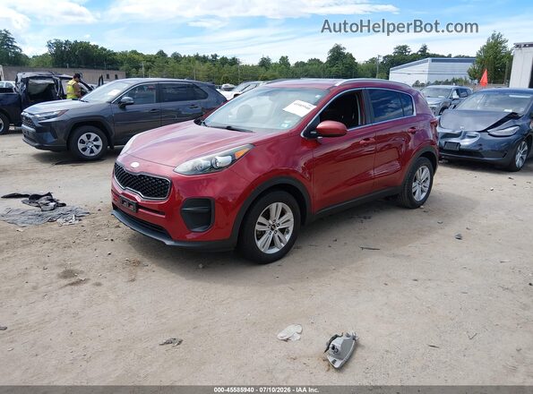 KNDPM3AC2H7240859 2017 KIA SPORTAGE Red Front left