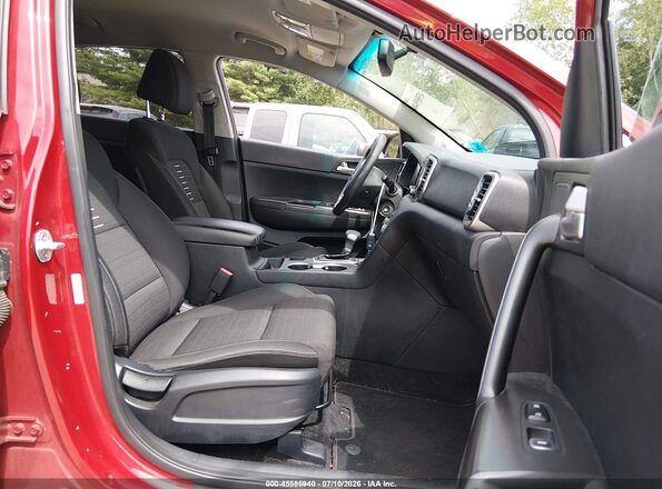 KNDPM3AC2H7240859 2017 KIA SPORTAGE Red Front interior view
