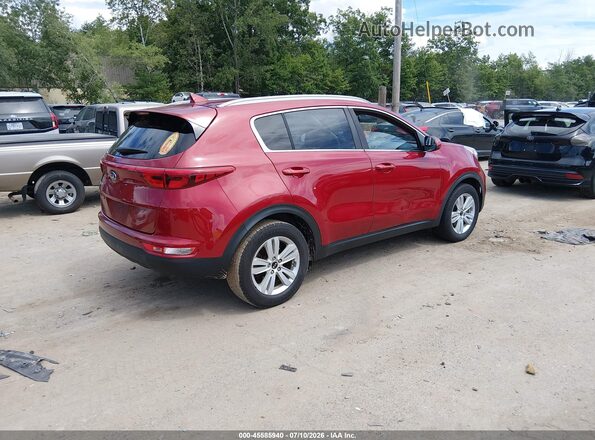 KNDPM3AC2H7240859 2017 KIA SPORTAGE Red Rear right