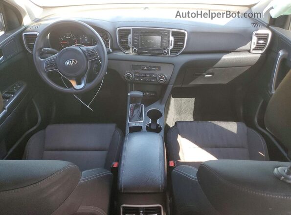 KNDPM3AC2H7262604 2017 KIA SPORTAGE White წინა პანელის ხედი