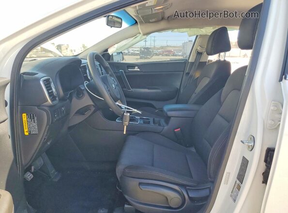 KNDPM3AC2H7262604 2017 KIA SPORTAGE White წინა სალონის ხედი