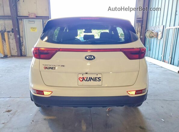 KNDPM3AC2H7287891 2017 KIA SPORTAGE White Rear view