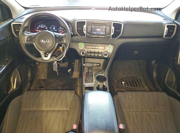 KNDPM3AC2H7287891 2017 KIA SPORTAGE White Dashboard view