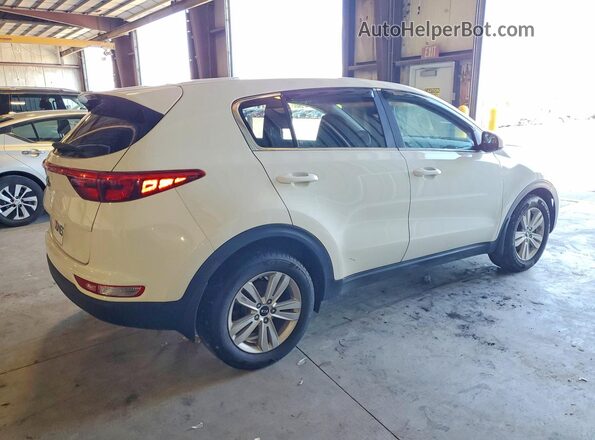 KNDPM3AC2H7287891 2017 KIA SPORTAGE White Rear right