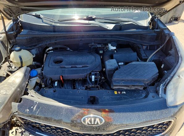 KNDPM3AC2J7388466 2018 KIA SPORTAGE Black Vista interior trasera