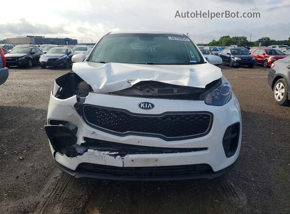 KNDPM3AC2J7430571 2018 KIA SPORTAGE White Vista frontal
