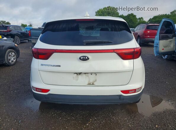 KNDPM3AC2J7430571 2018 KIA SPORTAGE White Vista trasera