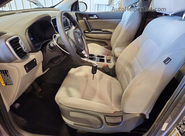 KNDPM3AC2K7495700 2019 KIA SPORTAGE Gray Սալոնի դիմացի տեսք