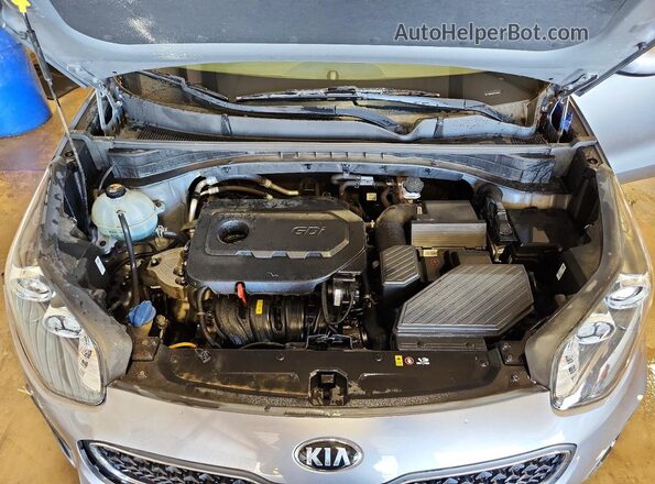 KNDPM3AC2K7495700 2019 KIA SPORTAGE Gray Շարժիչի բաժամունքի տեսք