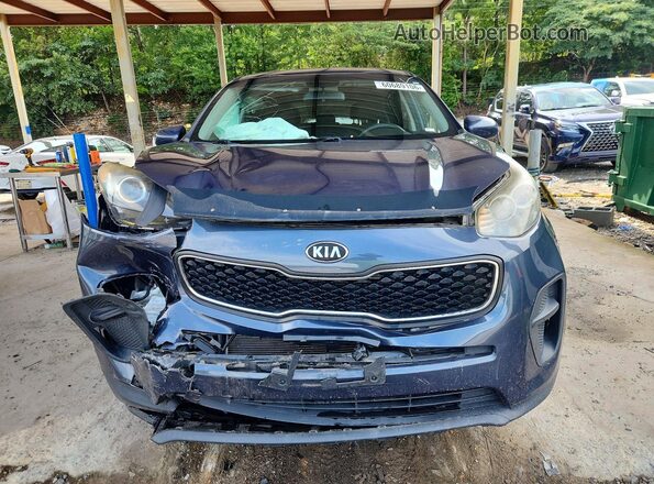 KNDPM3AC2K7529702 2019 KIA SPORTAGE Blue Դիմացի տեսք