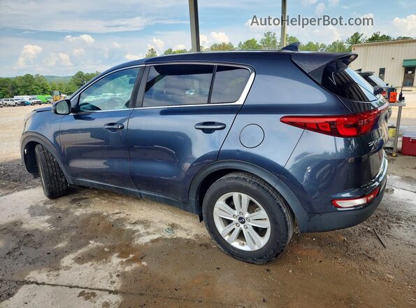 KNDPM3AC2K7529702 2019 KIA SPORTAGE Blue Հետևի ձախ