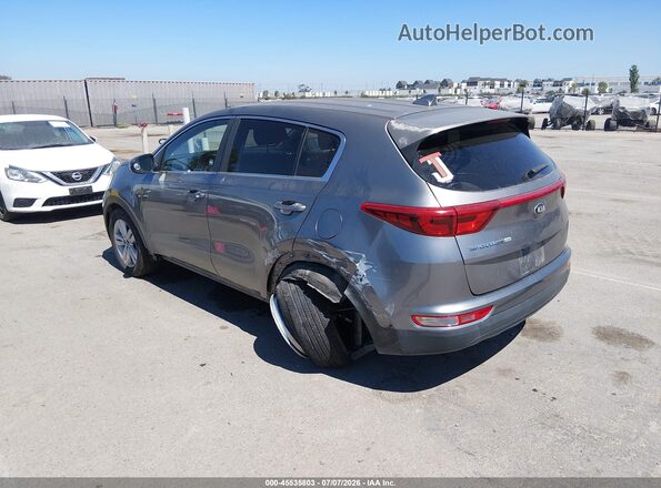 KNDPM3AC2K7545818 2019 KIA SPORTAGE Gray Trasero izquierdo