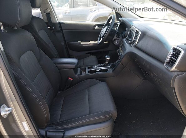 KNDPM3AC2K7545818 2019 KIA SPORTAGE Gray Vista interior delantera