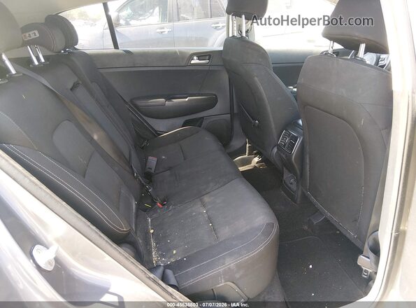 KNDPM3AC2K7545818 2019 KIA SPORTAGE Gray Vista de la etiqueta del VIN